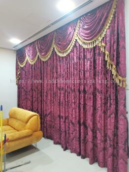 Grand Luxury Curtain Created by Indah Home Curtain Sdn Bhd