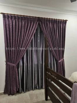 Style Curtain Singapore ^^ Material Velvet 