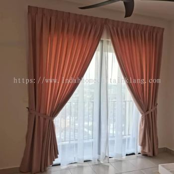 Installation Curtain in Apartment Netizen 
