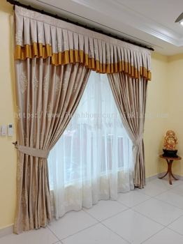 Installation Curtain in Alam Impian Jalan Mat Kilau 35/88 Double Storey House ^^