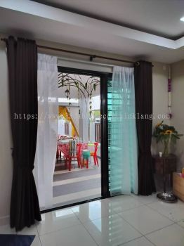 Installation House Curtain in Alam Impian Double Storey House