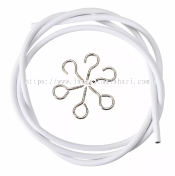 Curtain Stretch Wire for Home With Screw Accessory