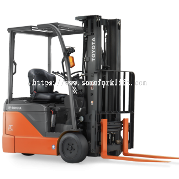 Toyota 3 Wheels Electric Forklift 