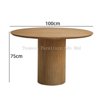 Round Dinning Table 01