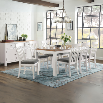 Westconi Dining Set (1 Table + 6 Chairs)