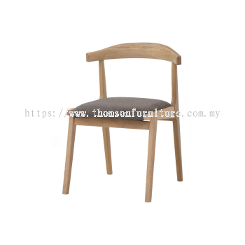 Rufus Dining Chair, Solid Wood