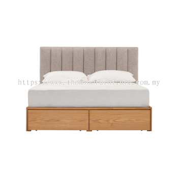 Mola Queen Bedframe with Storage