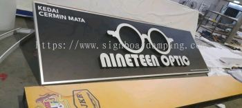 Nineteen Optic - Outdoor 3d led frontlit signage - cheras 