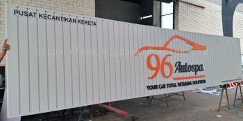 TRENDY 3D PVC LETTERING ICON CAR DETAILING PUSAT KECANTIKAN KERETA SIGNBOARD TOP-TIER BUILDER IN SUNWAY & SUBANG JAYA