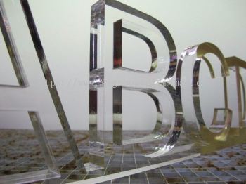 Laser Cut Acrylic Lettering