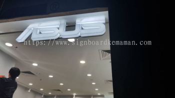 ASUS 3D LED Acrylic Box Up Lettering at Puchong IOI Mall #3D Signboard kl # 3D signboard klang