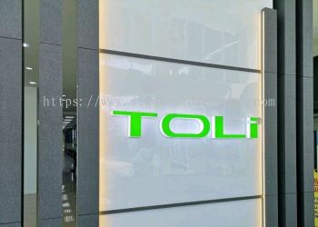 Toli Packaging Insdustries Acrylic 3D Box Up LED Lettering Signage At Klang