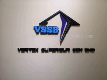 VSSB 3D Pvc Lettering Signage at Kuantan