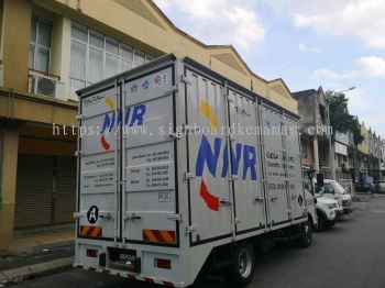 NNR Global Logistics Truck Lorry Die Cut Sticker