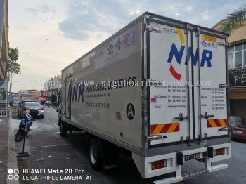 NNR GLOBAL LOGISTICS Truck sticker at KLIA