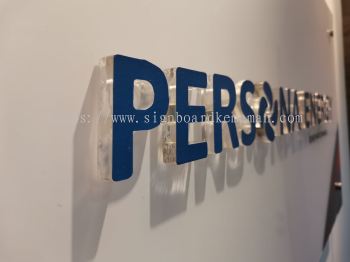 PERSONA ENERGY LASER CUT OUT ACRYLIC LETTERING