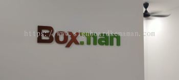 BOXMAN INDOOR 3D PVC SIGNAGE