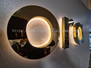 ORA INDOOR STAINLESS STEEL BACKLIT