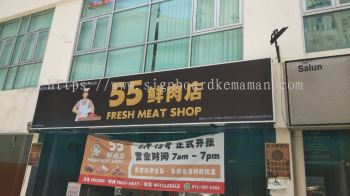 55 MEAT SHOP LIGHTBOX AT KL