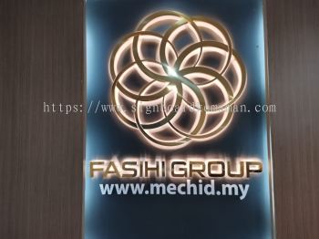 Fasihi Group- Subang Jaya - Stainless Steel 3D LED Acrylic Backlit  