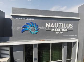 Nautilus Maritime - Klang - 3D PVC From Board Signage 