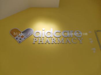 Aidcare Pharmacy - Rimbayu - Indoor 3D PVC Signage 