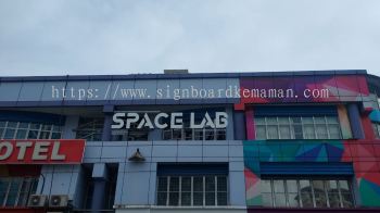 Space Lab - 3D LED Frontlit Signboard - Pataling Jaya 