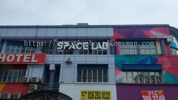 Space Lab - 3D LED Frontlit Signboard - Pataling Jaya 