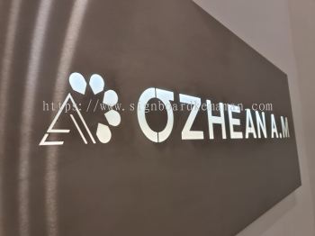 OZHEAN STAINLESS STEEL BOX UP LED SIGANGE IN DUNGUN