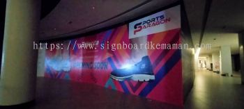 SPORTS SARAGON INDOOR HOARDING BOARD SHOPPING MALL IN KUALA TERENGGANU KTCC MALL