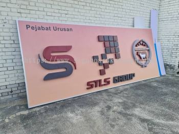 SYLS 3D EG BOX UP LETTERING SIGNAGE SIGNBAORD IN KUALA DUNGUN 