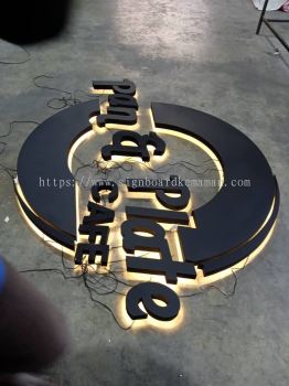 PAN & PLATE 3D BOX UP LED BACKLIT SIGNBOARD SIGNAGE AT TERENGGANU PAKA
