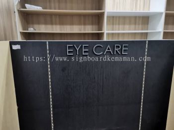 EYE CARE INDOOR 3D ACRYLIC CUT OUT LETTERING SIGNAGE AT AJIL TERENGGANU MALAYSIA