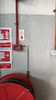 SAFETY FIRST INDOOR ACP SIGNAGE AT BESUT TERENGGANU MALAYSIA