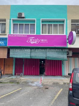 TASTY OUTDOOR METAL G.I SIGNAGE SIGNBOARD BIASA AT DUNGUN TERENGGANU MALAYSIA