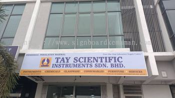 TAY SCIENTIFIC OUTDOOR METAL G.I SIGNAGE SIGNBOARD BIASA AT SEMAMBU KUANTAN PAHANG MALAYSIA