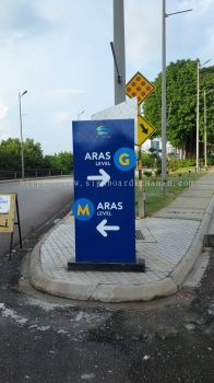 3D BOX UP PYLON SIGNAGE SIGNBOARD DESIGN AT PEKAN PAHANG MALAYSIA