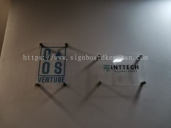 INTTECH INDOOR ACRYLIC POSTER FRAME ACRYLIC SIGNAGE PANEL AT RANTAU PETRONAS KEMAMAN TERENGGANU MALAYSIA