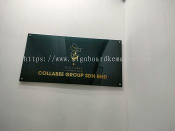 COLLABEE GROUP SDN BHD INDOOR ACRYLIC POSTER FRAME ACRYLIC SIGNAGE PANEL AT BANDAR SERI BANDI KEMAMAN TERENGGANU MALAYSIA