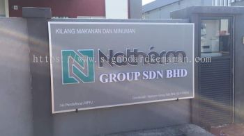 NATHERM GROUP SDN BHD OUTDOOR 3D PVC FOAM BOARD SIGNBOARD SIGNAGE AT CHUKAI KEMAMAN TERENGGANU