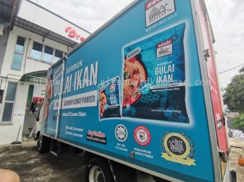 ADABI KUANTAN ADABI KEMAMAN TRUCK LORRY STICKER PRINTING & INSTALL SERVICE AT KEMAMAN TERENGGANU MALAYSIA