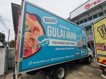 ADABI KUANTAN ADABI KEMAMAN TRUCK LORRY STICKER PRINTING & INSTALL SERVICE AT KERTEH KEMAMAN TERENGGANU MALAYSIA