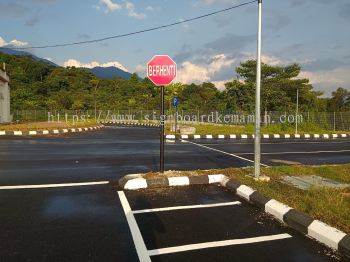 JKR ROAD STAND SIGNAGE AT IPOH PENANG PINANG MALAYSIA