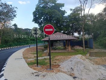 JKR ROAD STAND SIGNAGE AT IPOH PENANG PINANG MALAYSIA