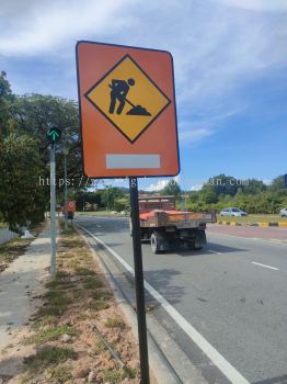 JKR ROAD SIGNAGE HIGHWAY SIGNS AT KEMAMAN CHUKAI TERENGGANU MALAYSIA