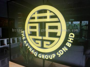 THE ASYRAQ GROUP SDN BHD INDOOR 3D LED FRONTLIT LETTERING SIGNAGE SIGNBOARD AT BENTONG TOWN, GENTING HIGHLANDS, BUKIT TINGGI, GENTING SEMPAH, KARAK BENTONG PAHANG MALAYSIA