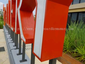 Landmark Signboard # 3D Signboard# 3D Led Aluminium Box Up # Box Up Signcraft # Led Frontlit Lettering # 3D Signcraft 