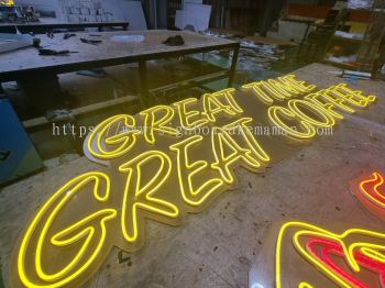 GREAT TIME LED NEON LETTERING SIGNAGE SIGNBOARD AT KUALA DUNGUN, JERANGAU, PAKA, PASIR RAJA, RASAU, KETENGAH JAYA, BANDAR AL-MUKTAFI BILLAL SHAH, BUKIT BESI, RANTAU ABANG, PULAU TENGGOL DUNGUN TERENGGANU 