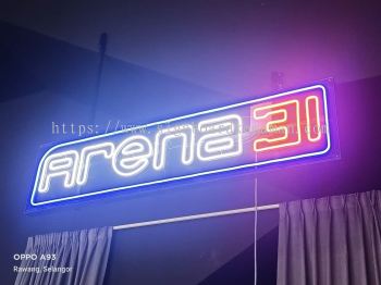 ARENA 31 LED NEON LETTERING SIGNAGE SIGNBOARD AT TEMERLOH TEMERLOH TOWN, MENTAKAB, LANCHANG, JENDERAK, KERDAU, SEMANTAN, KUALA KRAU, KAMPUNG AWAH PAHANG MALAYSIA