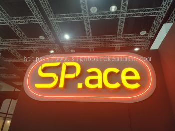 SP.ACE LED NEON LETTERING SIGNAGE SIGNBOARD AT CHUKAI, KIJAL, KERTEH, KEMASIK, TELUK KALUNG, BANDAR SERI BANDI, JABUR, RANTAU PETRONAS KEMAMAN TERENGGANU 